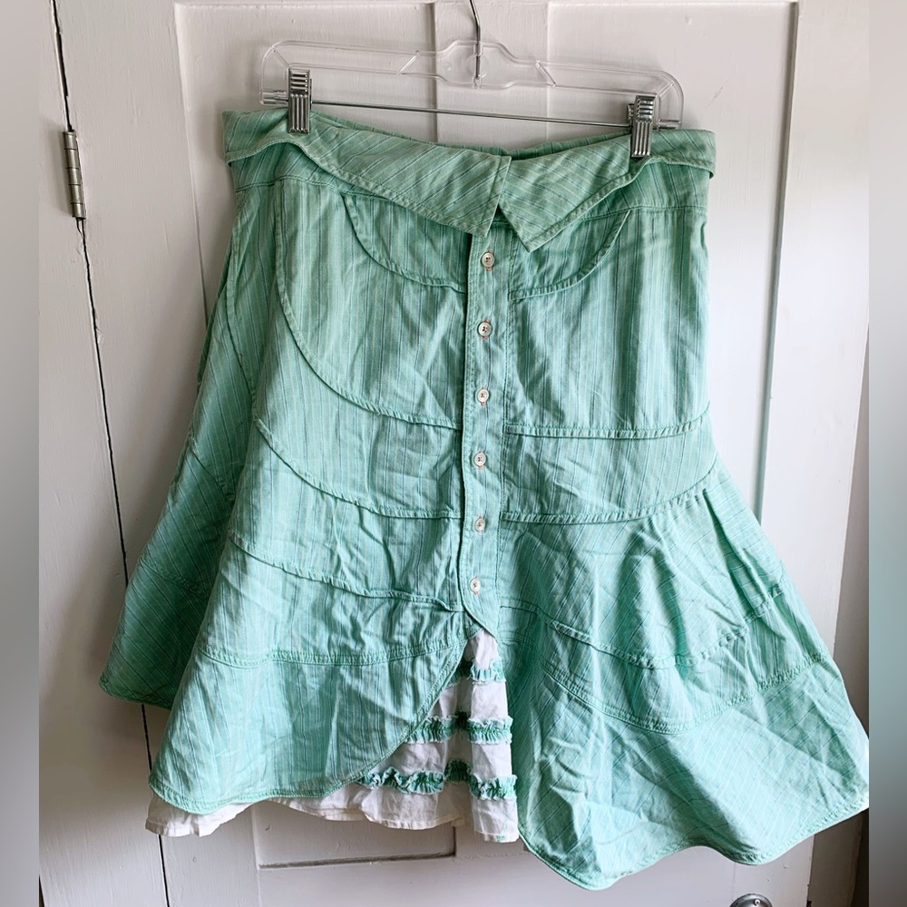 Kimchi & Blue Pale Green Petticoat Skirt